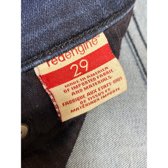 Red Engine Lookout Women's Blue Slim Fit High Rise Skinny Denim Jeans Pants 29 - Picture 6 of 7